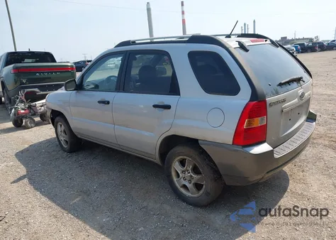 2008 Kia Sportage Lx from USA, damaged, VIN KNDJF724187528595